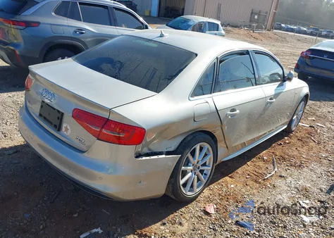 2014 Audi A4 2.0T Premium from USA, damaged, VIN WAUFFAFL0EA084271